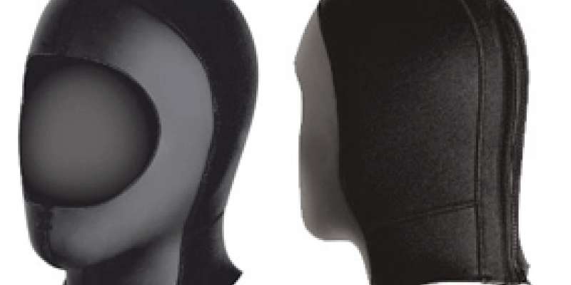 Bare 7 mm-es cipzáras csuklya száraz búvárruhához