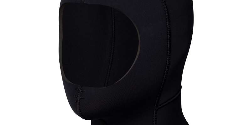 7 mm-es neoprén búvár csuklya száraz búvárruhához