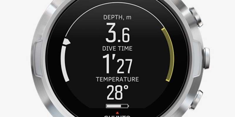 Suunto D5 Silver búvárkomputer