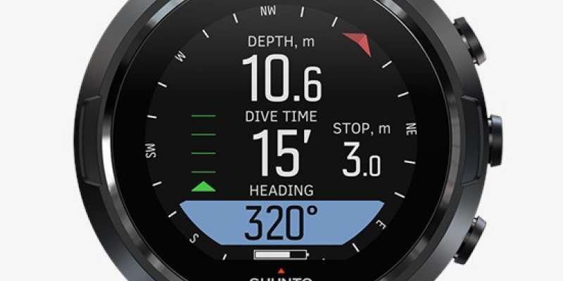 Suunto D5 All Black búvárkomputer